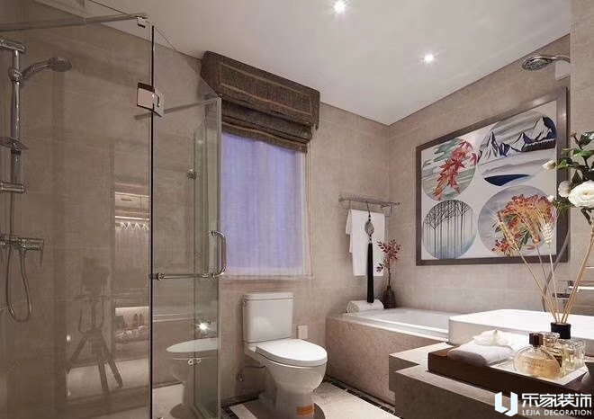 180平新中式時(shí)尚清新雅居