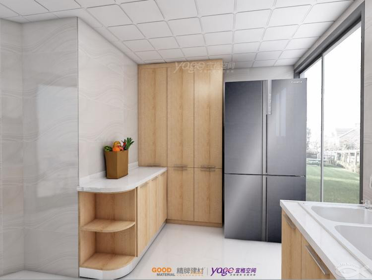 宜格空間提供廚房設(shè)計(jì)初稿