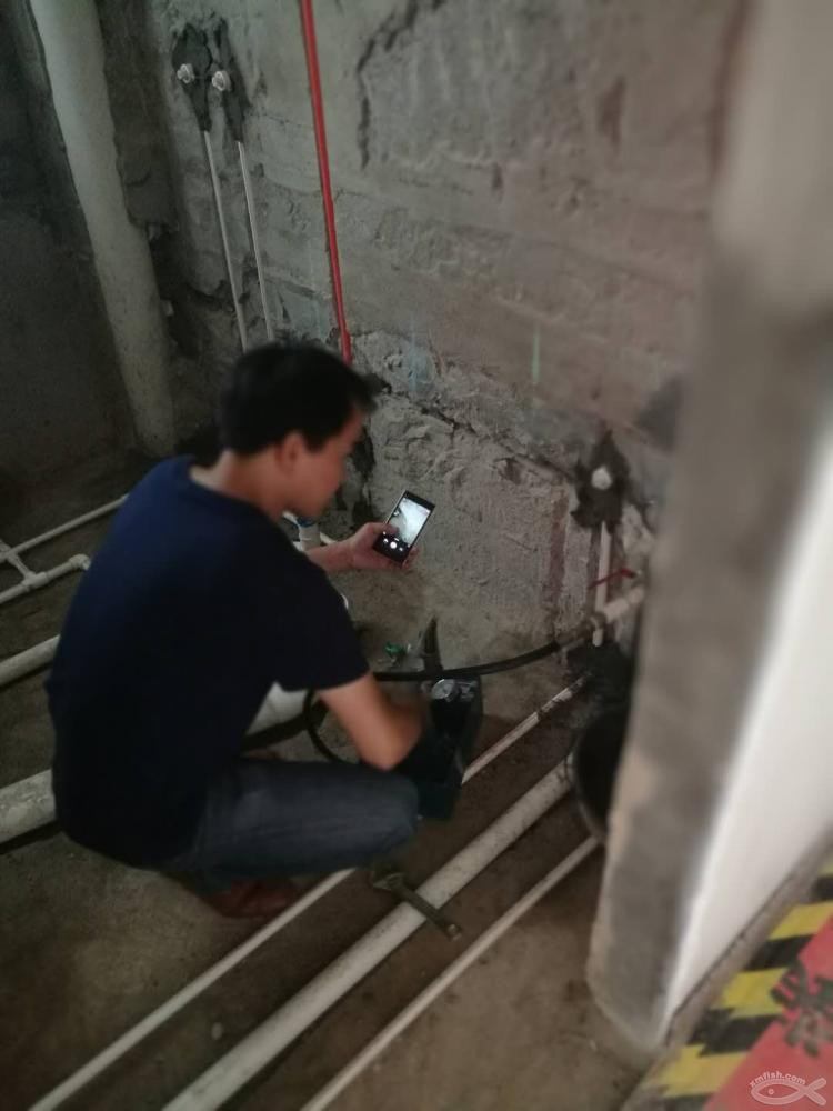 水管打壓測(cè)試，順利通過(guò)考核！