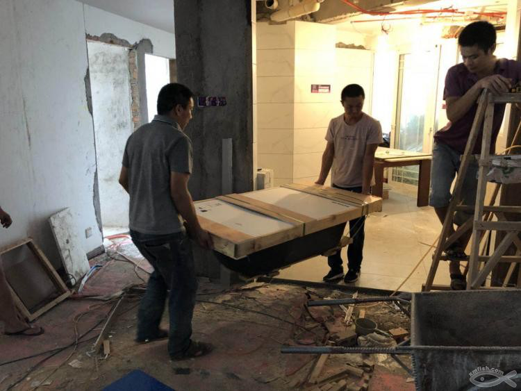 一家四口期盼已久的浴缸入場啦！歡迎你丫！