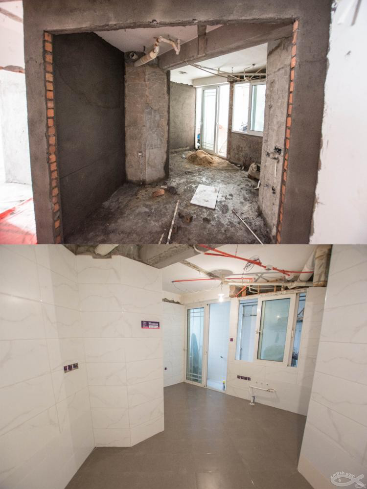 泥水施工順利完工！多角度高清大圖及施工前后對比照片獻給大家欣賞！