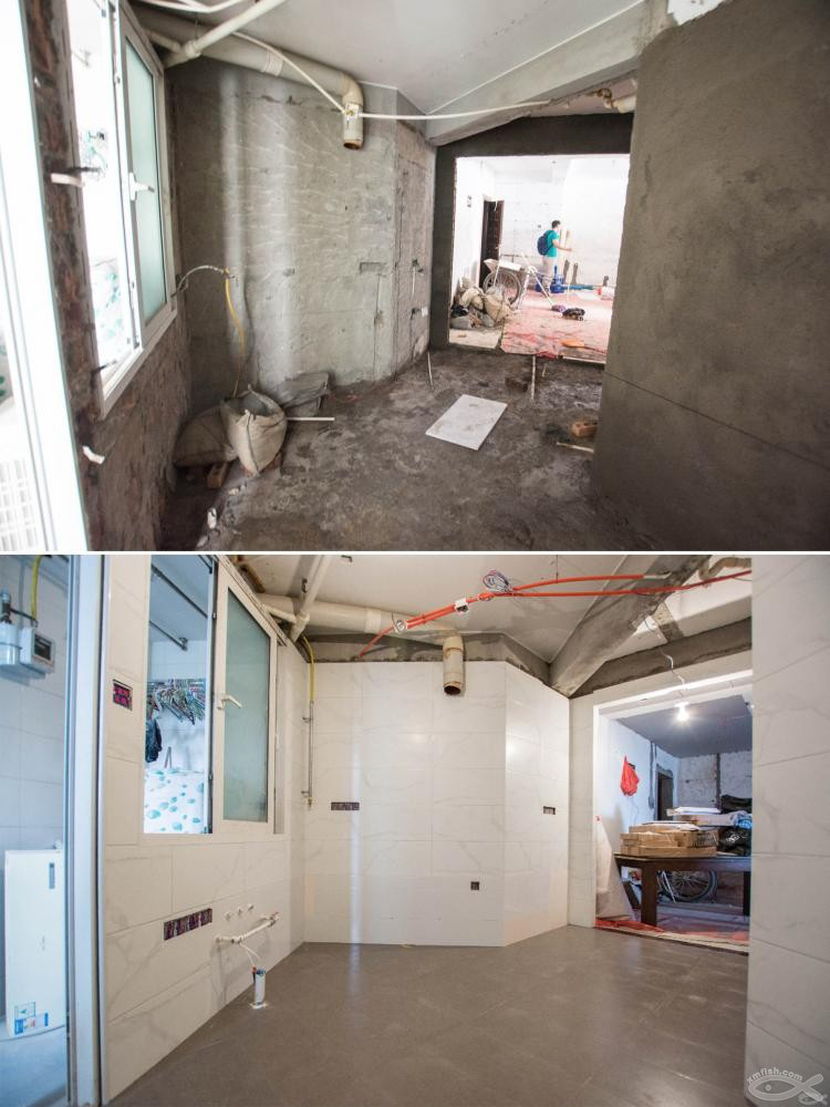 泥水施工順利完工！多角度高清大圖及施工前后對比照片獻給大家欣賞！