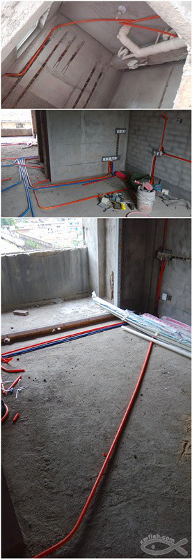 6月19日，裝修溝通和心態(tài)真的很重要（水電鋪管中）