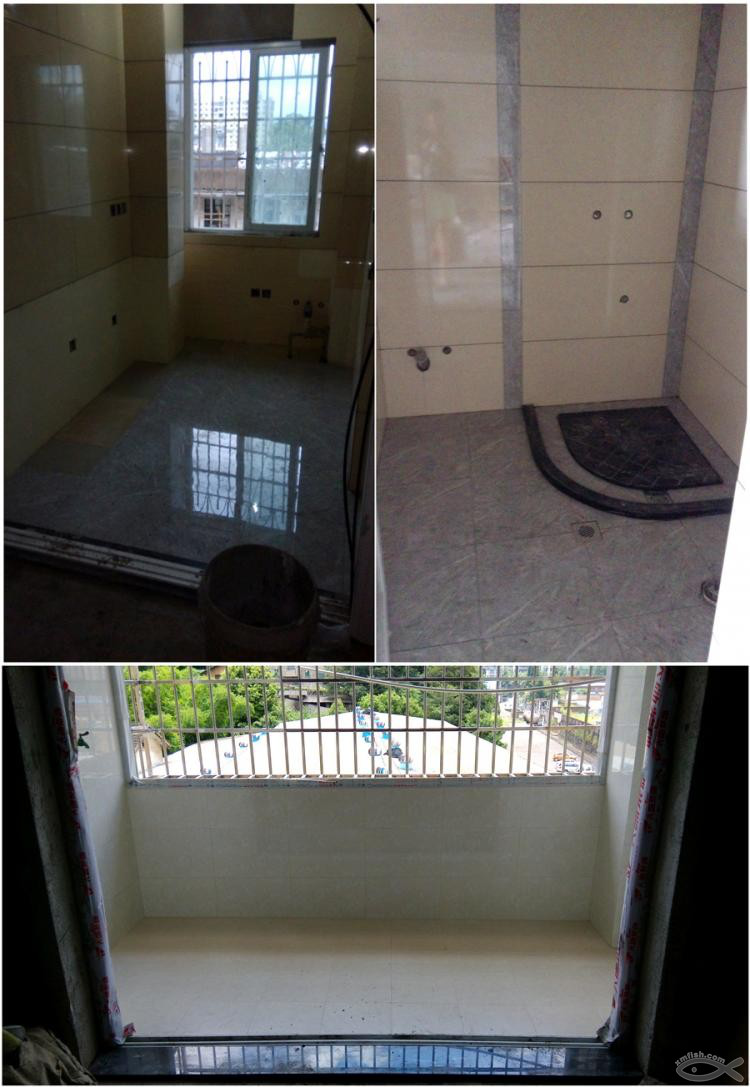 9月13日，鋪磚收尾，地磚請(qǐng)備好地漏