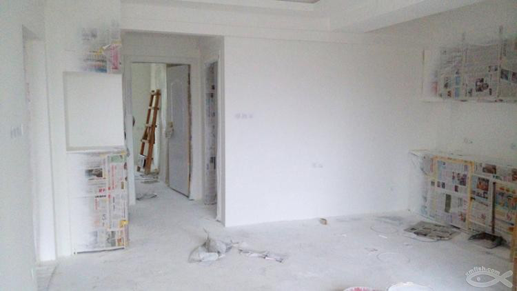 保護，說來簡單，也是大工程，為油漆鋪墊中