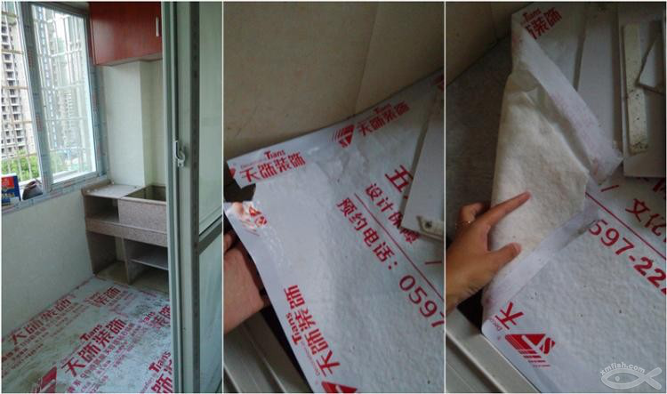 保護，說來簡單，也是大工程，為油漆鋪墊中