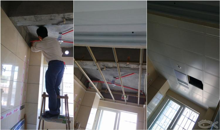 10月15日，吊頂裝上，請(qǐng)不要忘記止回閥