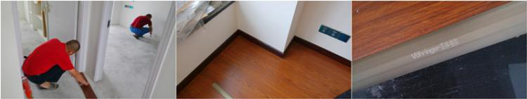 10月24日，木地板裝完，家終于像樣了