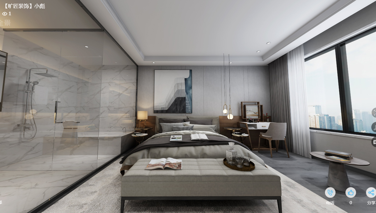 137平現(xiàn)代簡(jiǎn)約風(fēng)格案例