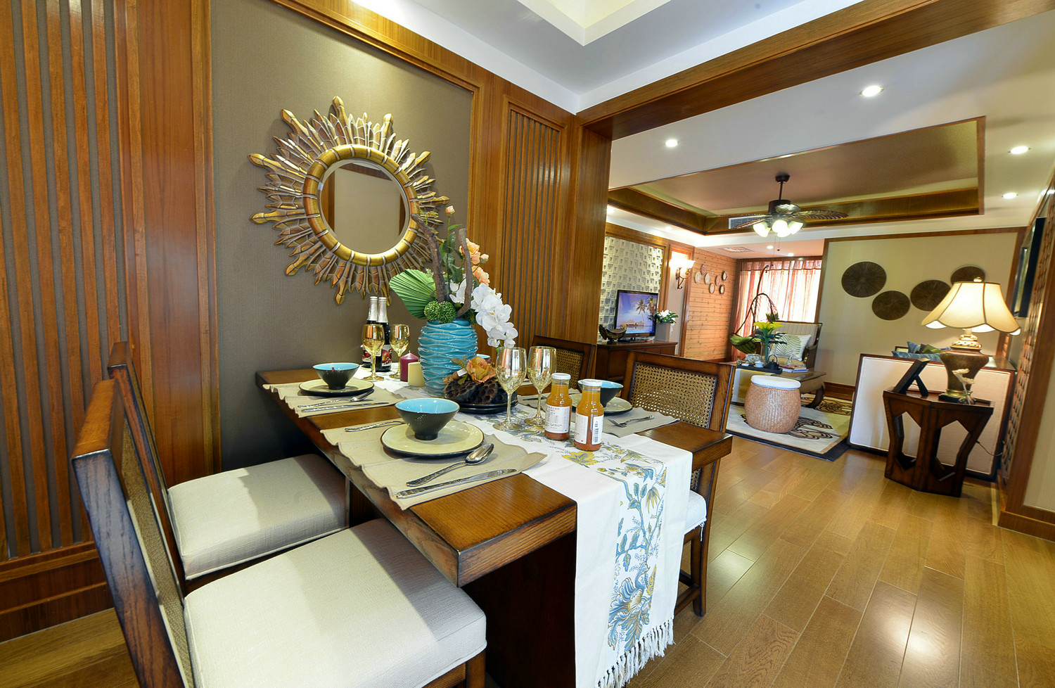 典型性韓式田園別墅裝修設(shè)計(jì)效果圖 清新淡雅悠閑自在悠閑